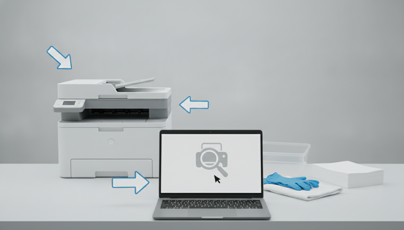 Guide pratique : diagnostiquer et remplacer une cartouche qui fuit sur une imprimante multifonction (diagnostic rapide et outils gratuits)