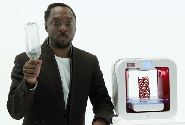 Ekocycle : Will.i.am de Black Eyed Peas lance son imprimante