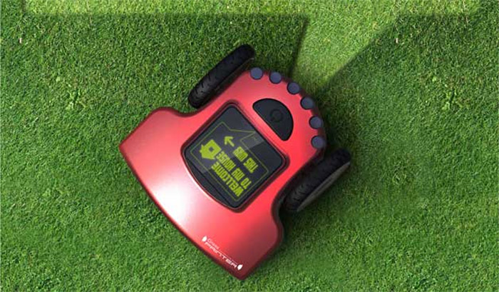 La Grass Printer : imprimez vos petits messages sur votre pelouse!