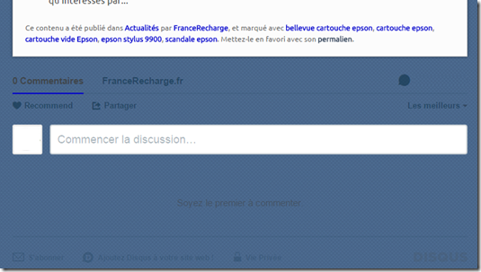 Vous pouvez désormais commenter les articles d’Encros!!