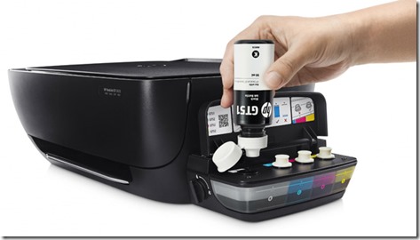 HP présente sa nouvelle imprimante à réservoirs