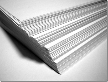 Des informations surprenantes sur le papier