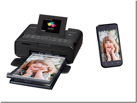 Canon présente son imprimante Selphy CP1200 au CES 2016
