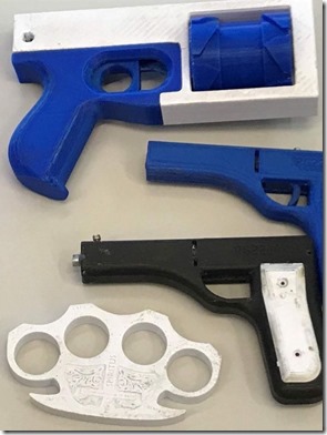 Saisie d’armes imprimées aux USA !