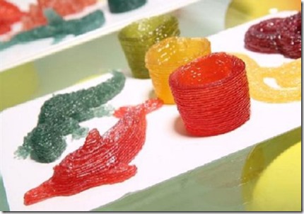 Les bonbons imprimés se rependent dans le monde