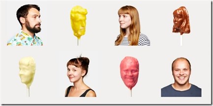 Faites imprimer votre visage en chocolat !