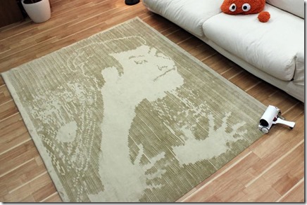 Grafitti fur : imprimez sur votre tapis pour en faire une pièce d’art!