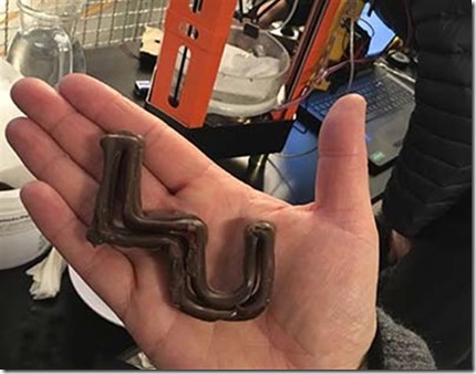 Une imprimante 3D qui donne vie au chocolat