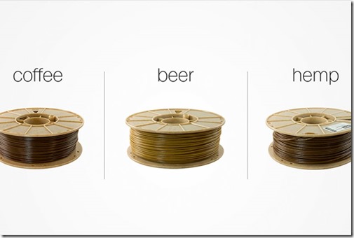 Imprimez vos objets avec de la bière et du café !