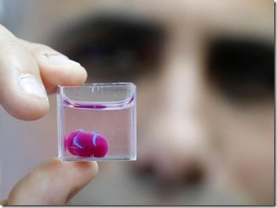 Un cœur imprimé en 3D voit le jour