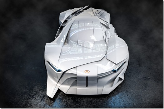 Une voiture 3D s’inspirant de David Bovie