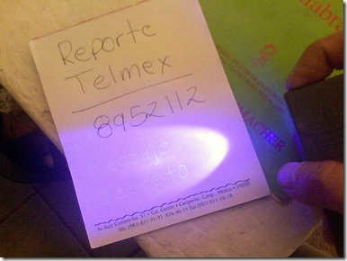 Une encre invisible d’un genre nouveau