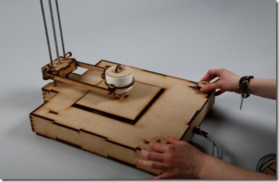 La Gather 3D : l’Imprimante low-fi fonctionnant à la main