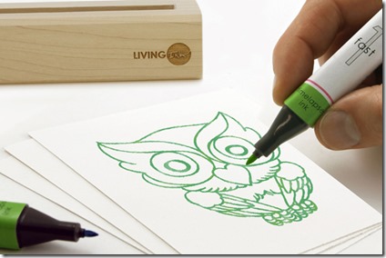 Living Ink : une encre magique à base d’algues