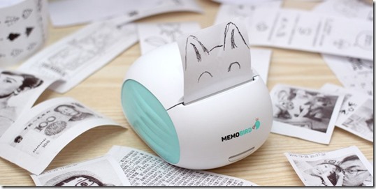 La MEMOBIRD : une charmante imprimante pour fans de petits mots