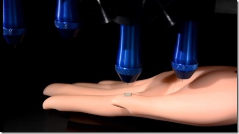 Une future peau imprimée pour les robots