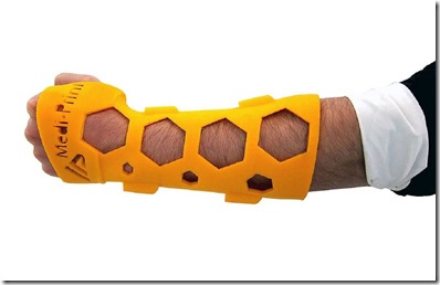 Un plâtre imprimé au secours des blessés