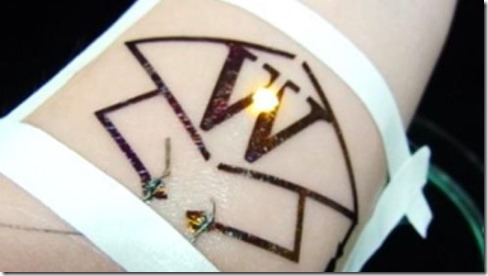 Innovation : les tatouages électroniques imprimés arrivent !