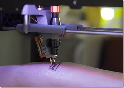 Faites vous tatouer avec une imprimante