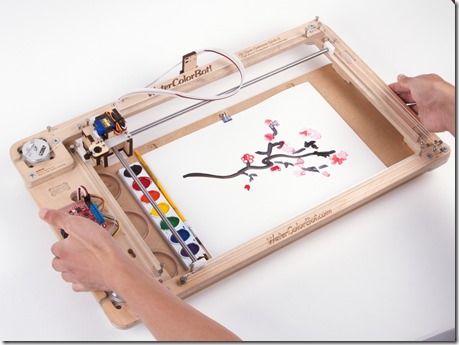 La WaterColorBot : une imprimante pour les artistes en herbe