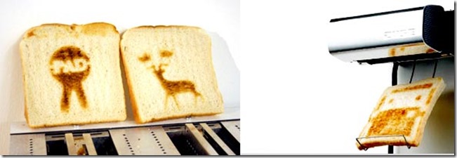 Quand l’imprimante fait ami ami avec votre tranche de pain!